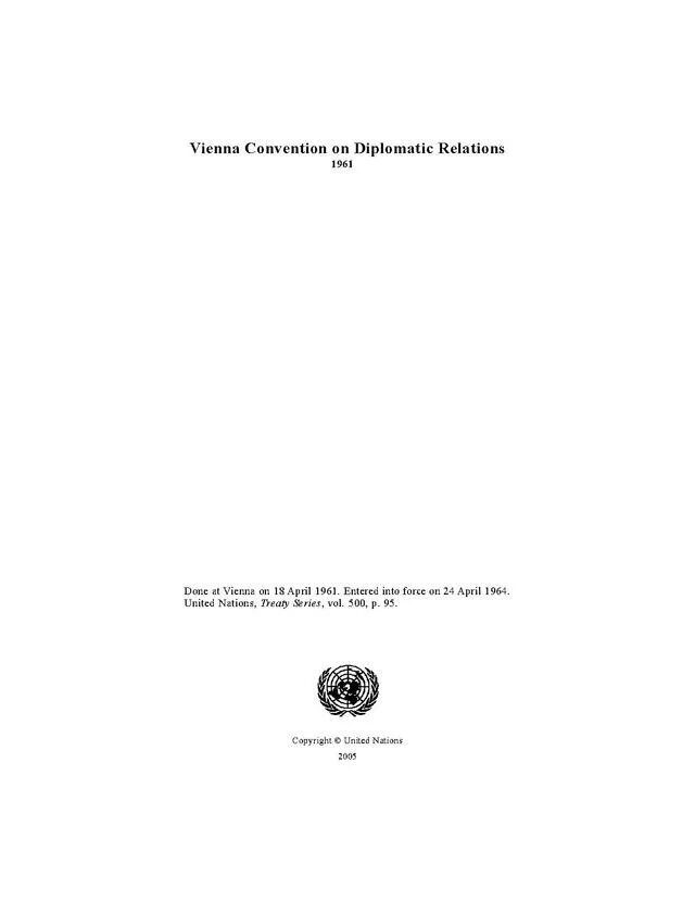 Дипломатическая конвенция 1961 года. Венская конвенция о дипломатических отношениях 1961. Венская конвенция 1961 года о дипломатических сношениях. Структура Венской конвенции о дипломатических сношениях 1961 г.. Венская конвенция о праве международных договоров.