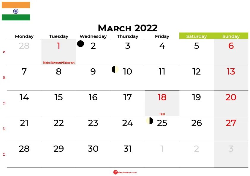 Календарь март. Март 2022. Календарь на март 2022г.