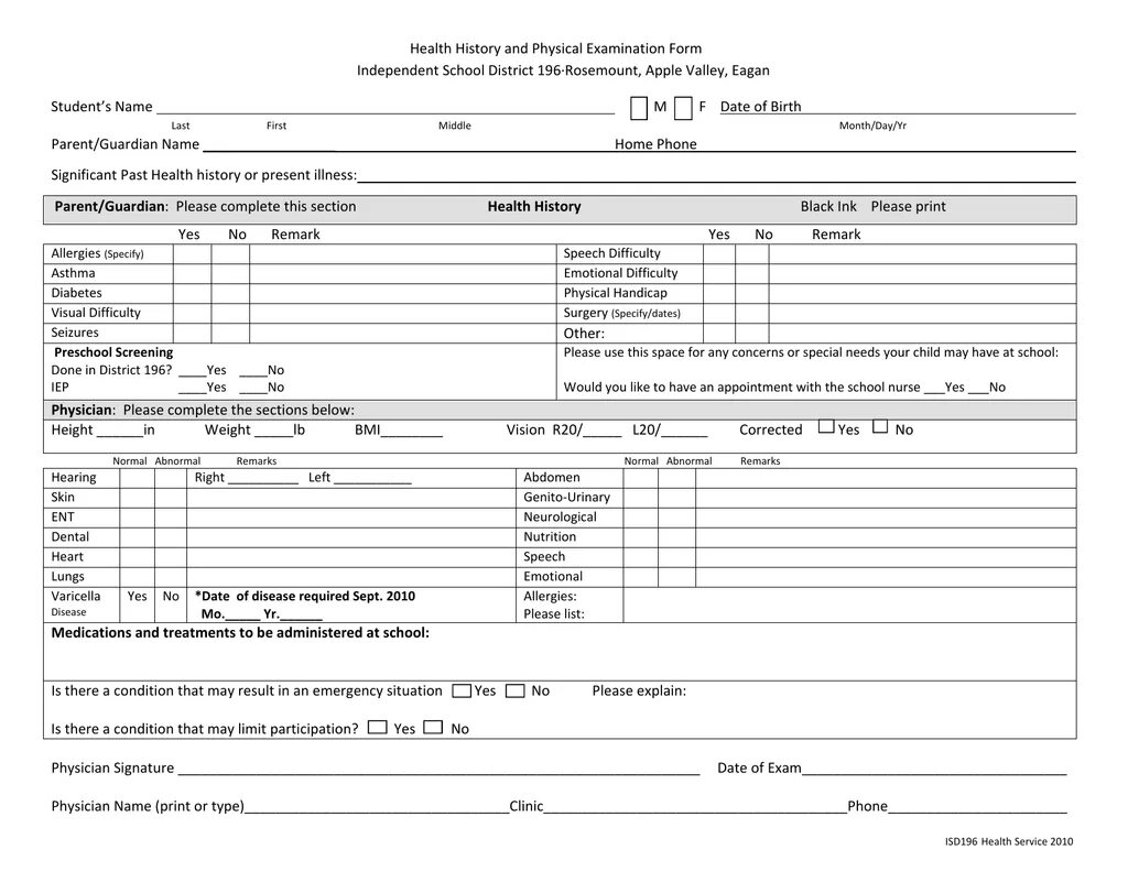 Physical form. Physical examination Report/Certificate бланк. Мед. Справка по английской форме Foreigner physical examination form. Health examination form in English. Physical examination.