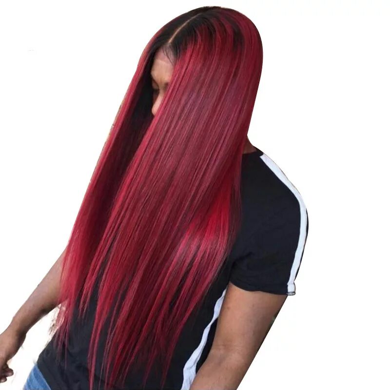 Черно красные волосы длинные. Длинные волосы красного цвета. Бордовые волосы длинные прямые. Красно черный цвет волос. Черно красный цвет волос.