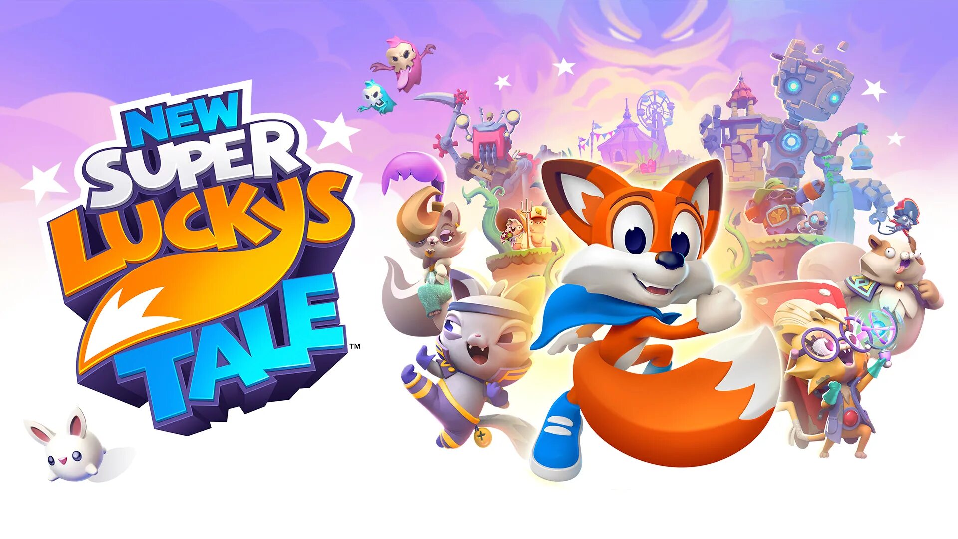 New lucky tale. Super Lucky's Tale персонажи. New super Lucky's Tale пе. Super Lucky's Tale обложка Xbox. Супер лаки Тейл.