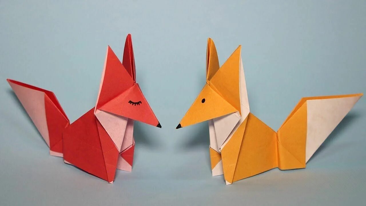 Оригами лиса. Оригами Лисенок. Поделка Лисичка из бумаги. Оригами Лисичка из бумаги для детей. Говорящее оригами