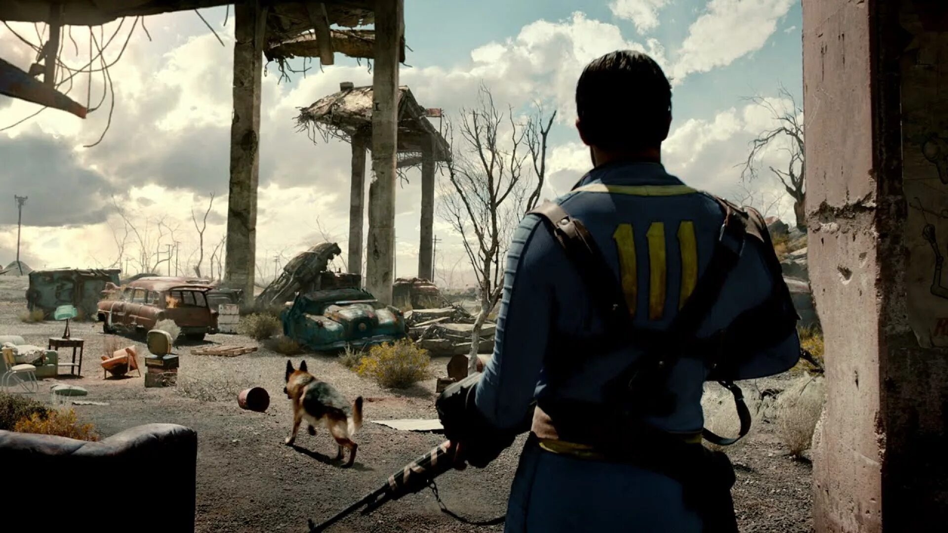 Fallout trailer. Fallout 4 Wanderer.