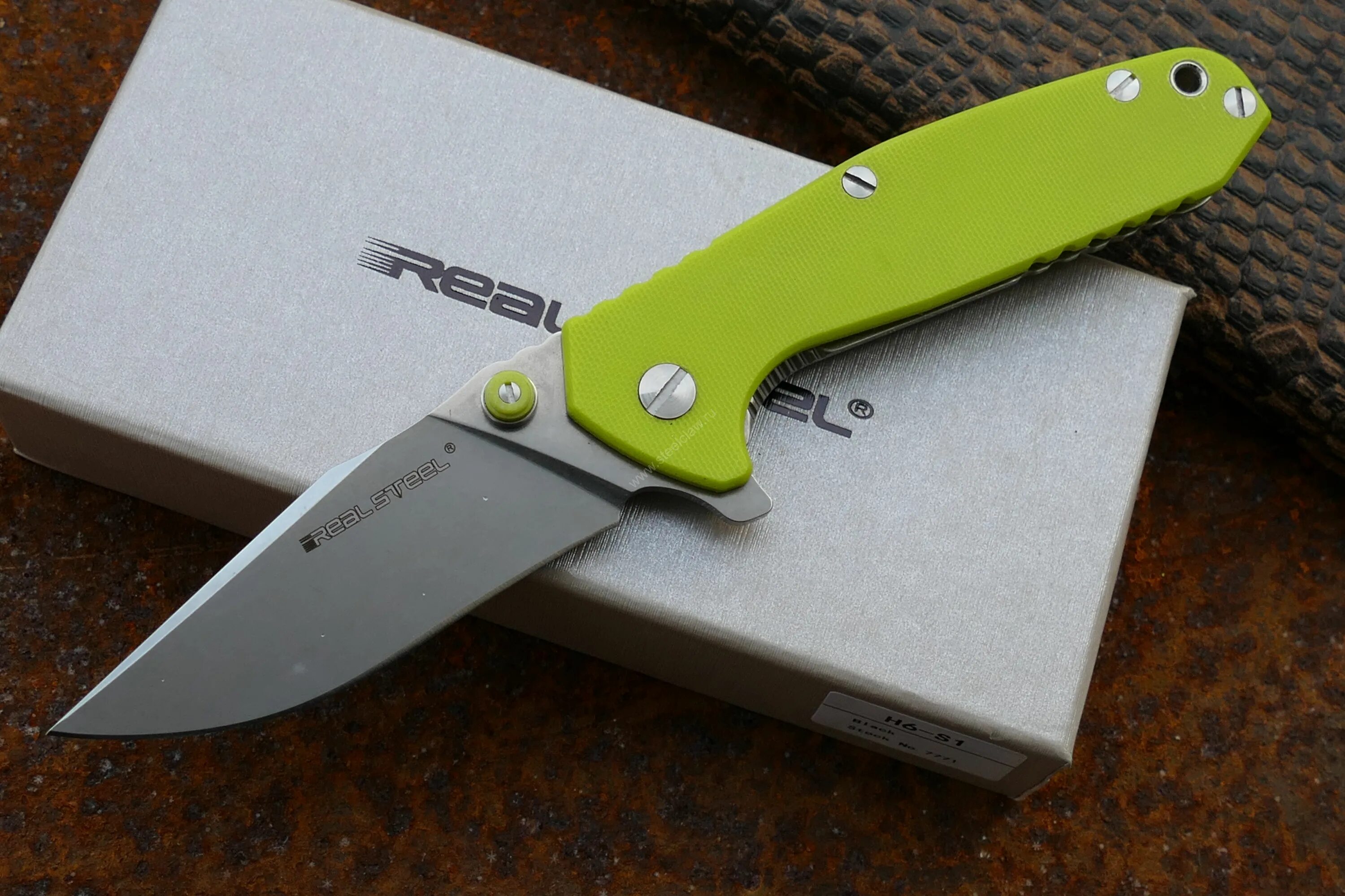 Real Steel h6-s1 Fruit Green складной нож. Нож складной real Steel h6-s1 Black. Нож real Steel Bushcraft Zenith. Нож real Steel m6.