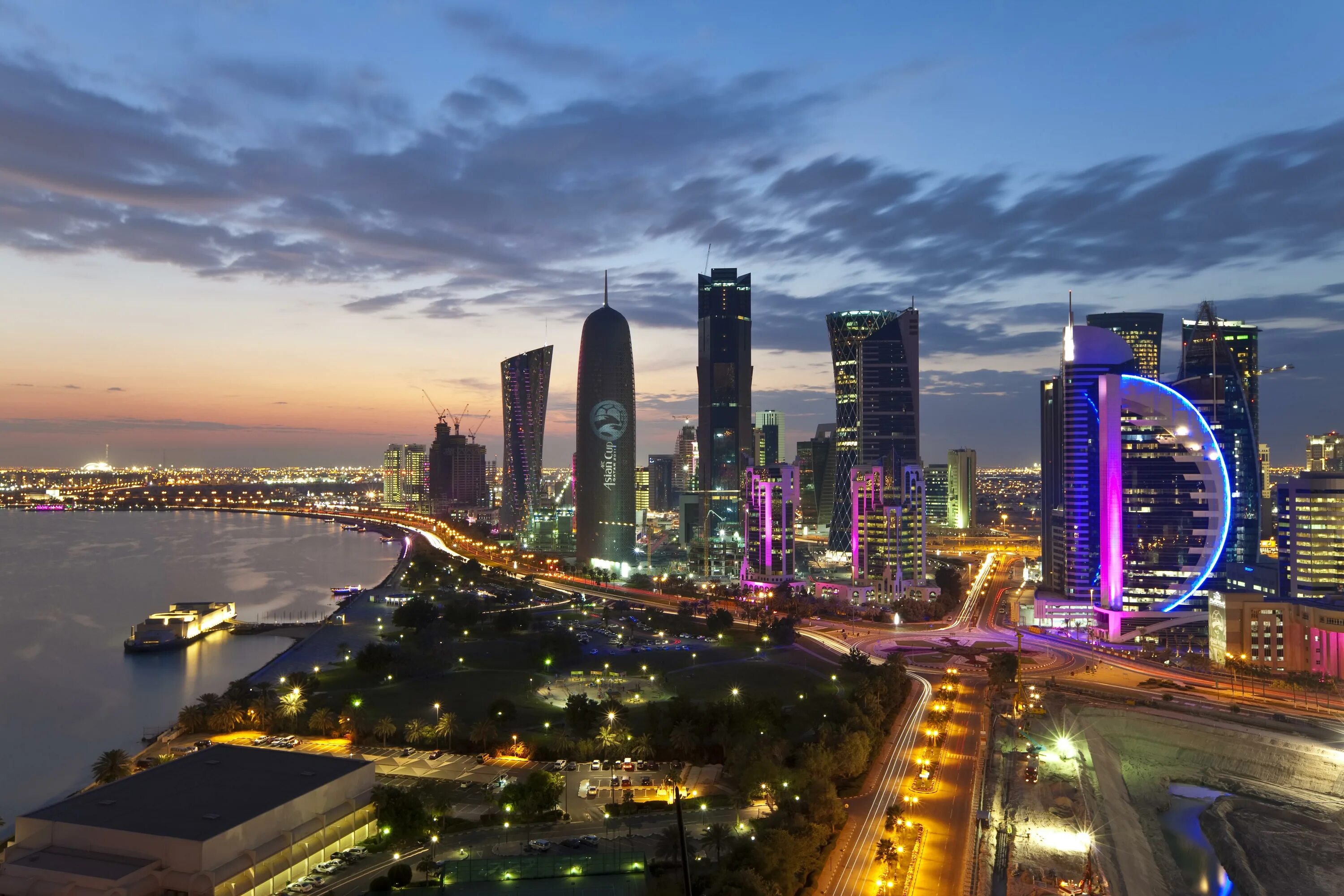 Самая богатая страна в 2024 году. Катар город. Катар город Доха. Доха Сити Катар. Государство Катар столица Доха.