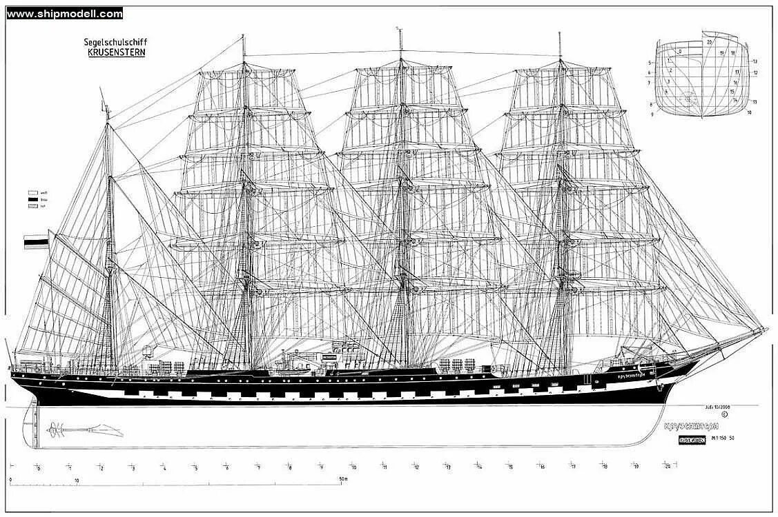 Барк Крузенштерн чертежи. Барк Крузенштерн парусное вооружение чертежи. Чертежи парусного корабля Крузенштерн. Крузенштерн корабль чертежи.