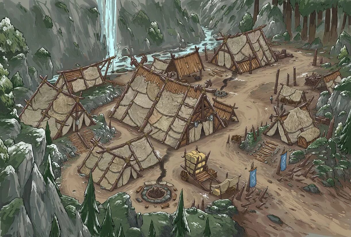 ArtStation - Everquest Next/Landmark Workshops concept Art- Architectural styles
