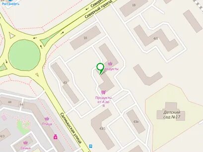 Северный проезд карта