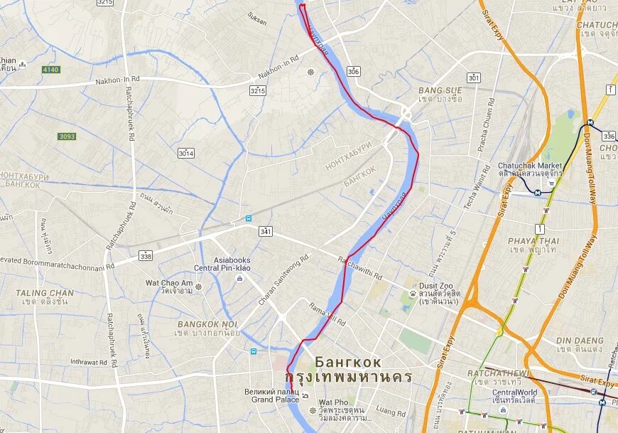 Бангкок на карте. Районы Бангкока на карте. Китайский квартал Бангкок на карте. Достопримечательности Бангкока на карте.
