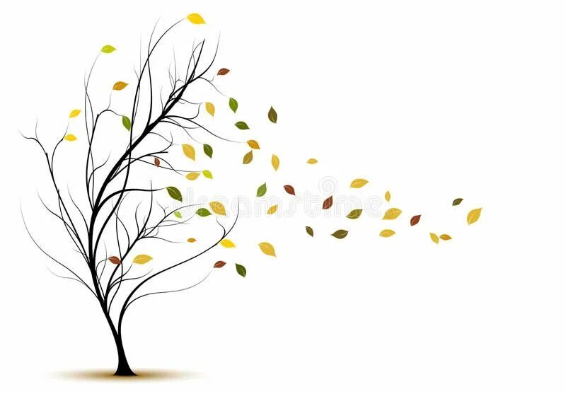 Leaves blowing on a single note