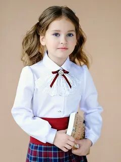 Галстук для девочки к школьной