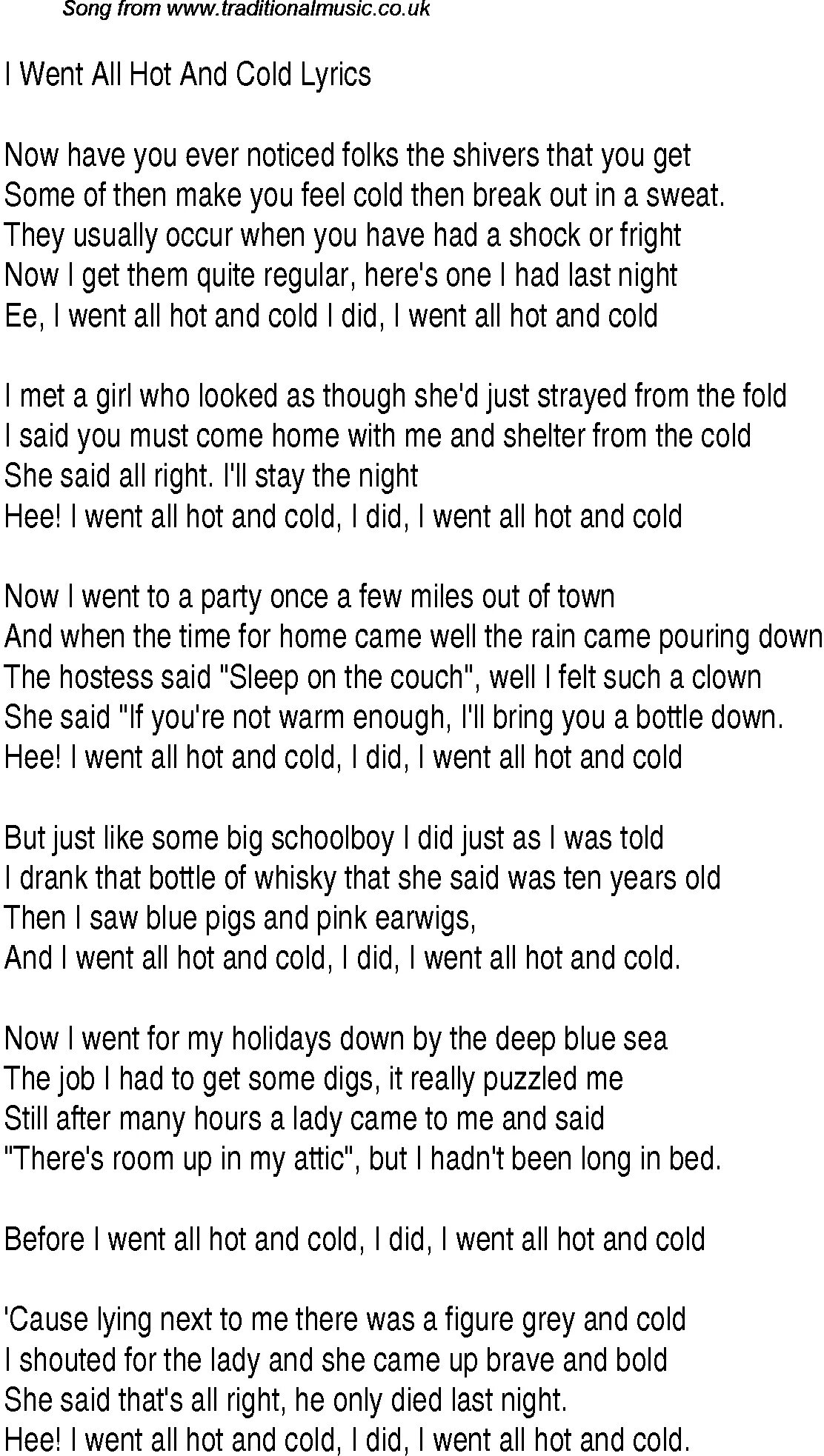 Песня hot cold. Cold текст. Hot n Cold текст. Слова песни hot n Cold. Hot and Cold песня.