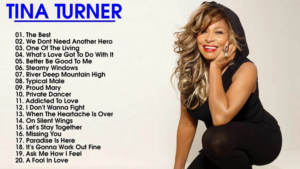 Turner simply the best. Tina Turner.