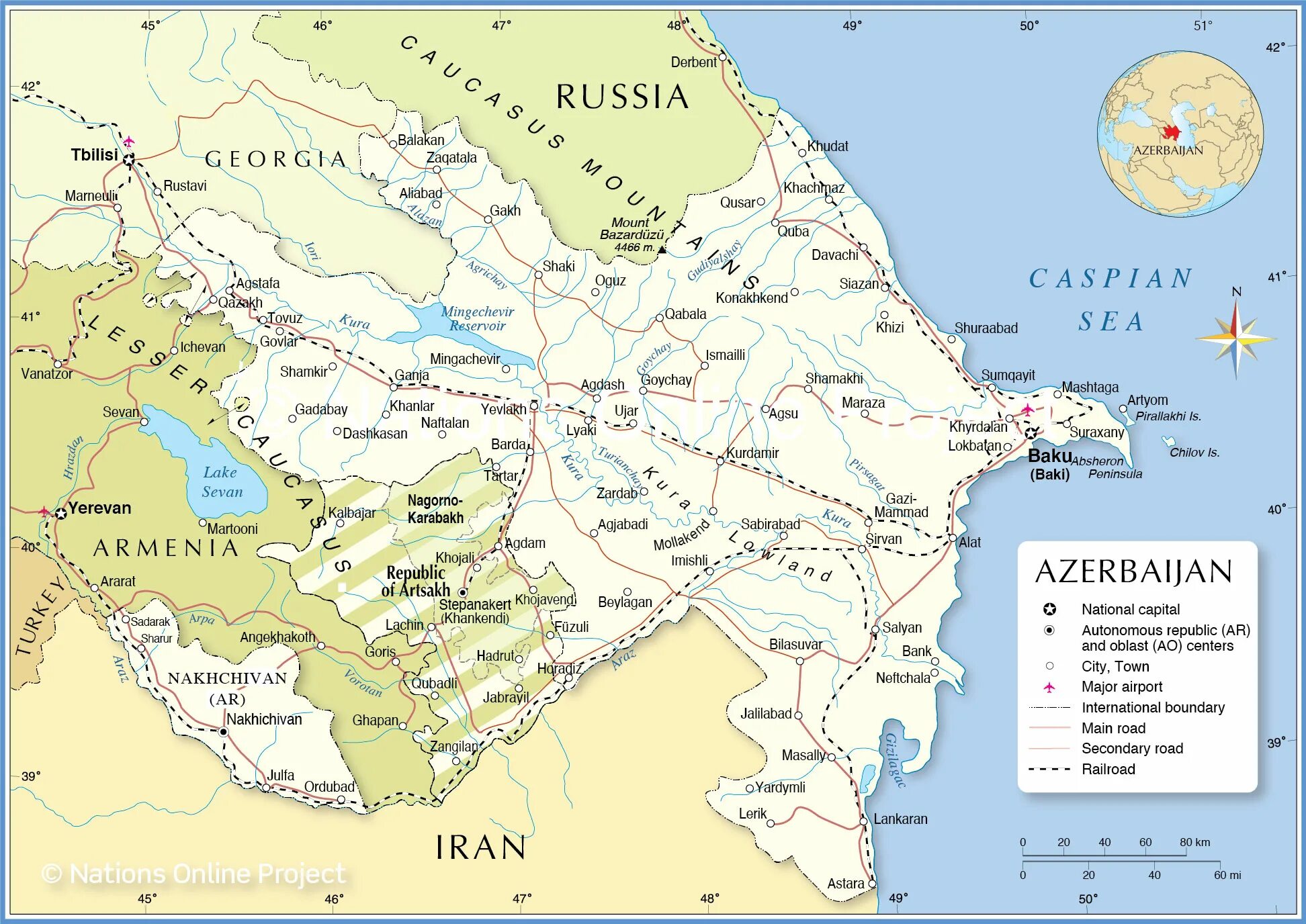 Схема азербайджан. Карта Азербайджана 2023. Карта Азербайджана 2022. Пришиб Азербайджан карта. Город Нафталан Азербайджан на карте.