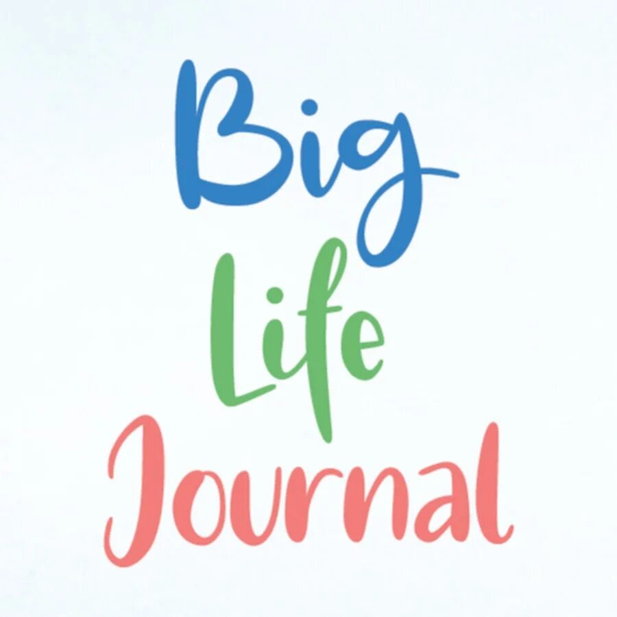 Do life big. Life Journal Sample.