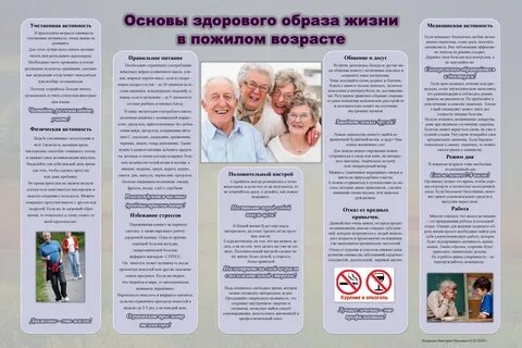 Рекомендации лицам пожилого возраста