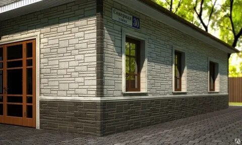 Фасадные панели для наружной отделки под