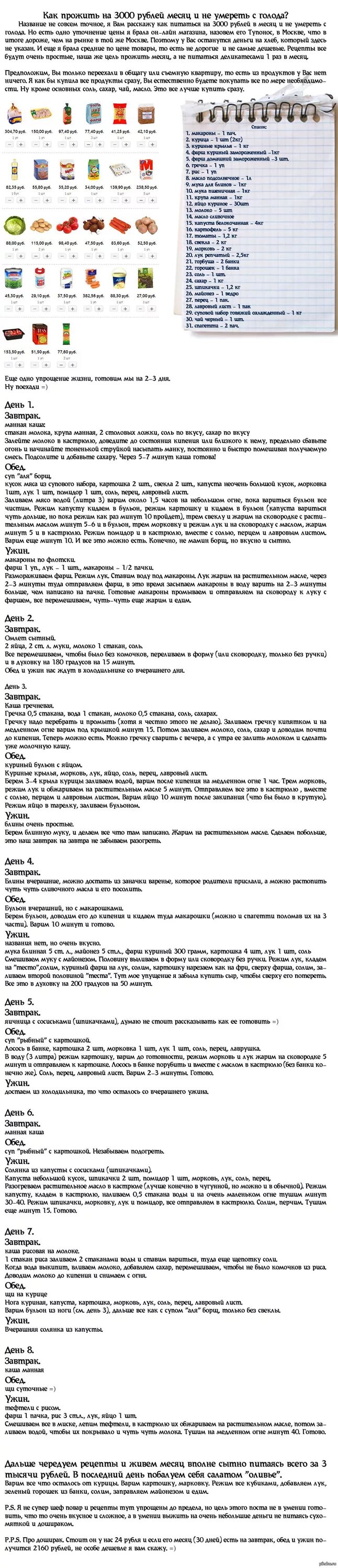 Как прожить на 1000 рублей. Выжить на 3000 рублей в месяц. Как прожить на 3000 в месяц. Продукты на 3000 рублей в месяц. Меню на 3000 рублей в месяц.