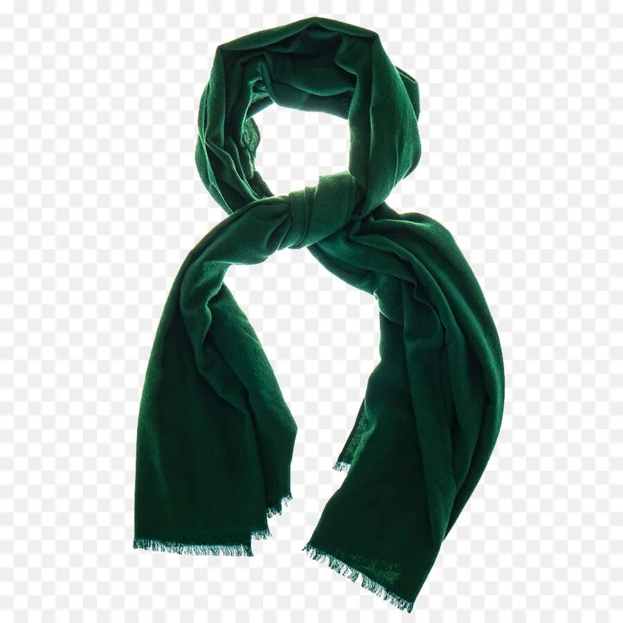 Красно зеленый шарф