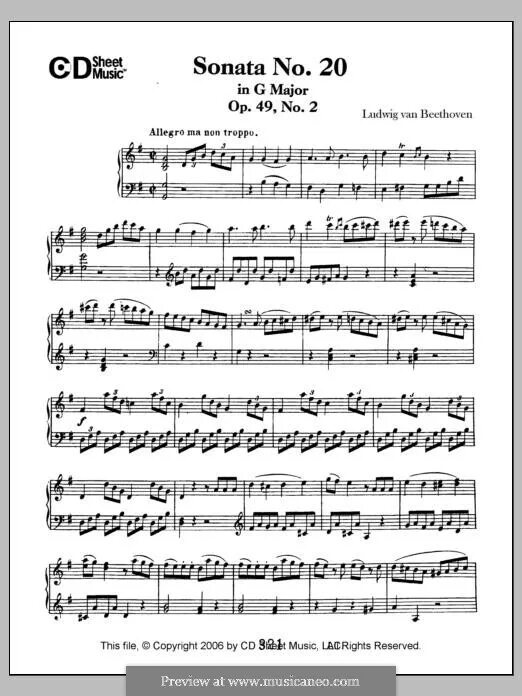Бетховен для 2 фортепиано. Бетховен соната 20 соль мажор. Сонаты бетховена под редакцией гольденвейзера. 51. 9 симфония бетховена ноты.