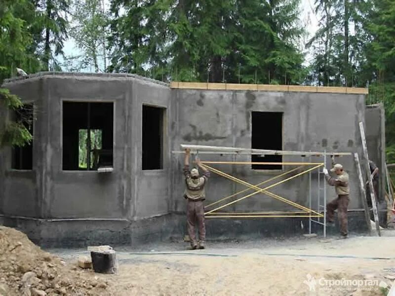 домокомплект жби для частного дома. домокомплект жби для частного дома. бетонный домокомплект. панельный коттедж. коттедж из жб панелей.