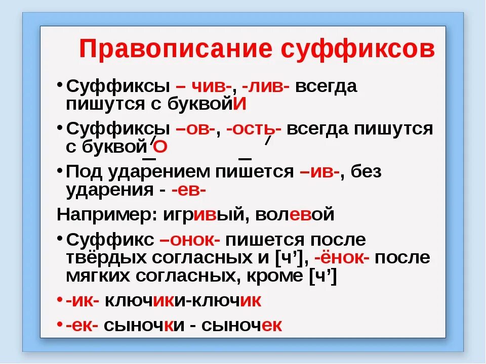 Как пишет слово суть. Правила правописания суффиксов. Правила написания суффиксов. Правило написания суффиксов 2 класс. Правило по русскому языку 2 класс суффиксы.