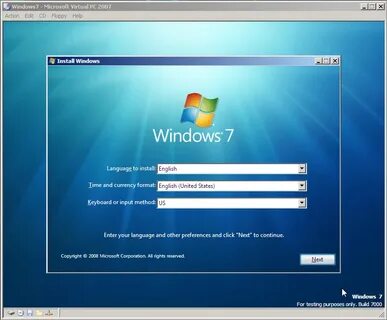 Windows installer file
