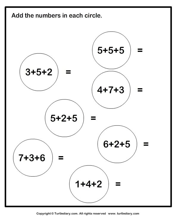 Add three. Add three numbers. add numbers. 3 add 1.