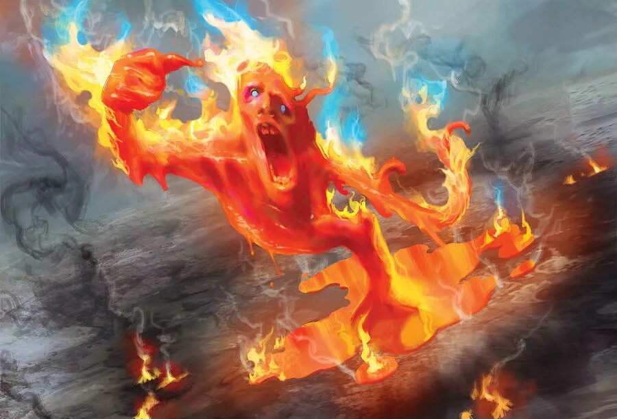Ифрит демон огня. Огненный элементаль. Огненный элементаль. Демон ифрит. Элементали в героях меча и магии 7.