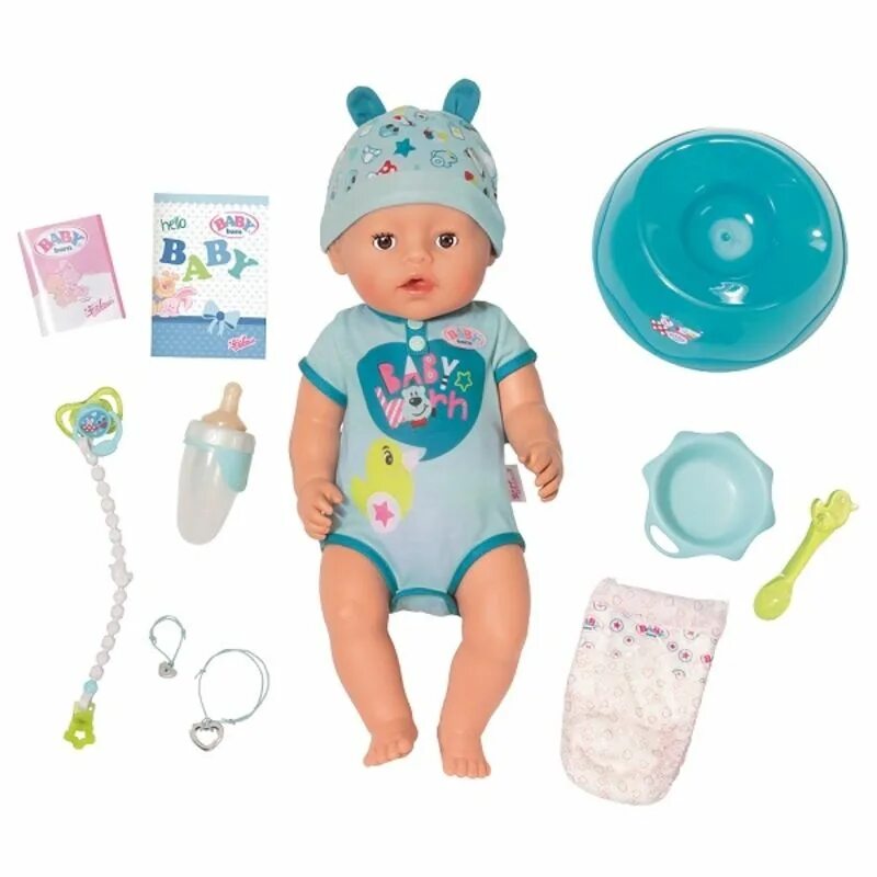 Кукла Zapf Creation Baby born. Бэби Борн кукла мальчик. Пупс бэби Борн мальчик. Кукла Беби Борн 43см.