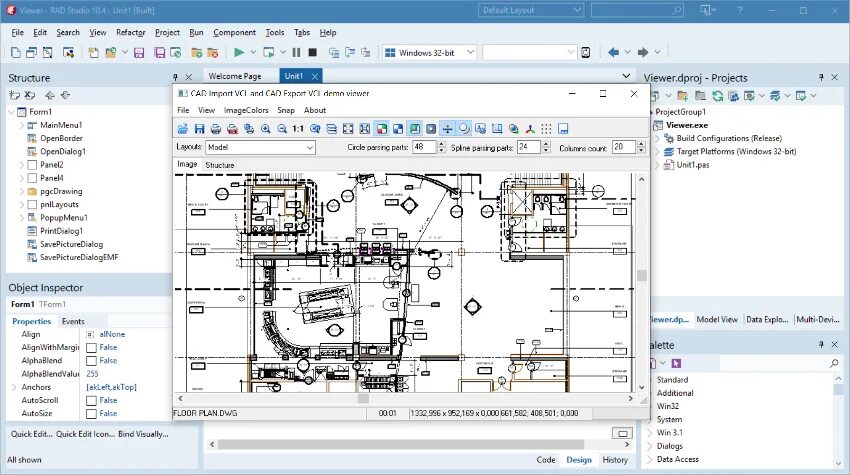 Библиотека сапр. Cad на delphi. сапр в visual. cad delphi программа. delphi разработка редактора cad.