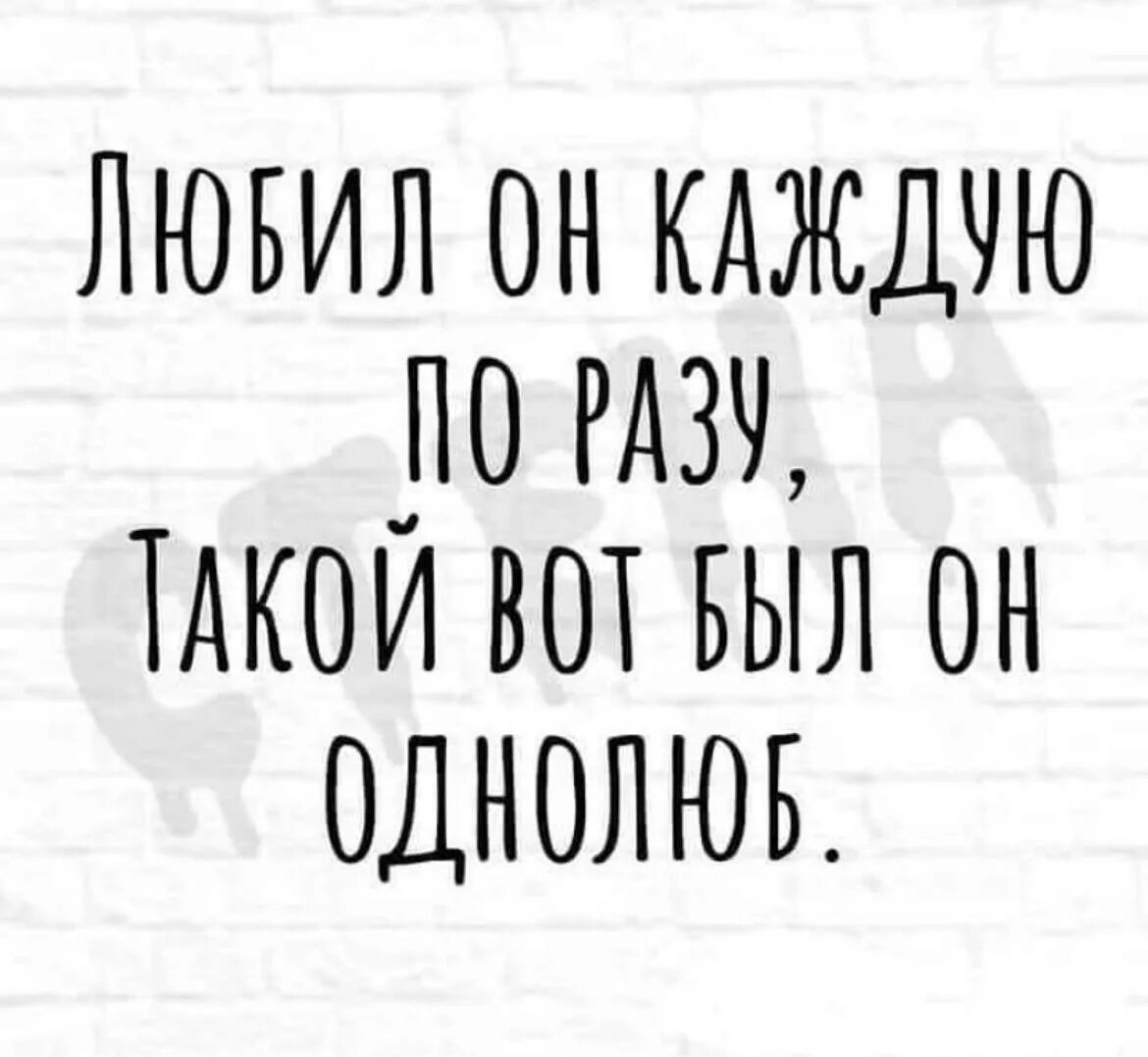 анекдот про однолюба. он был однолюб но многоëб. однолюб юмор. однолюб. человек однолюб.