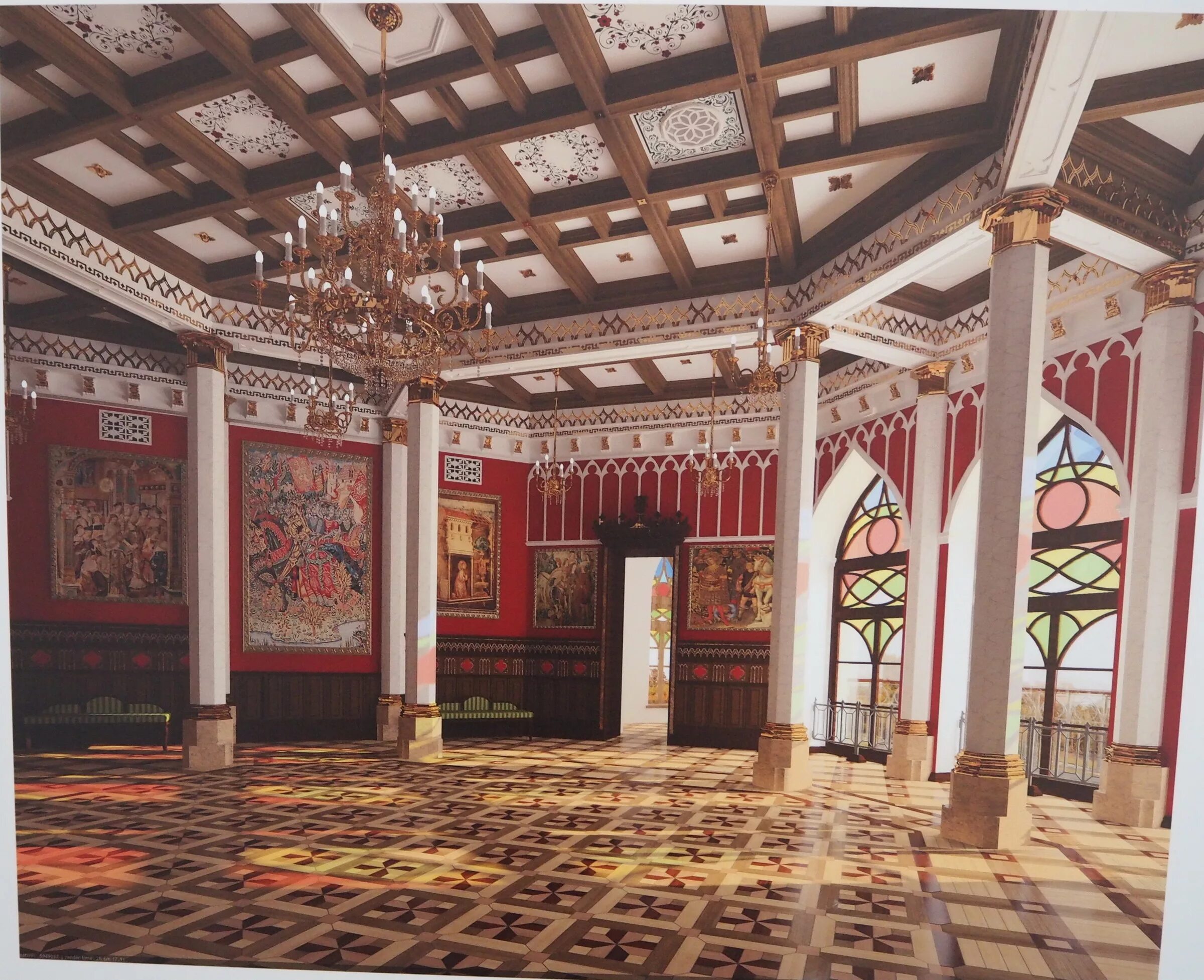 Дворец пусловских внутри фото File:Inside view of City Palace,  Wikipedia