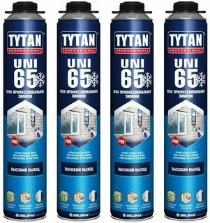 Пена монтажная tytan professional 65