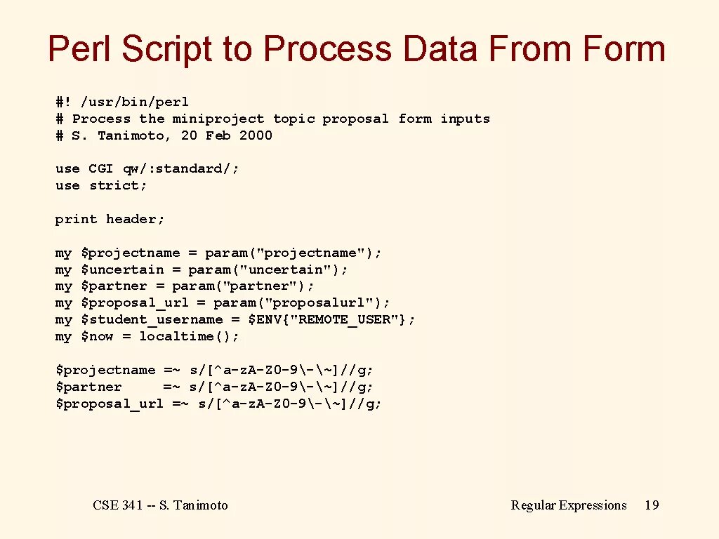 Perl пример. Perl пример