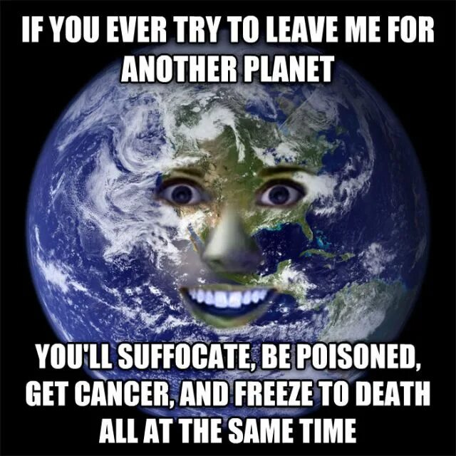 Try to leave