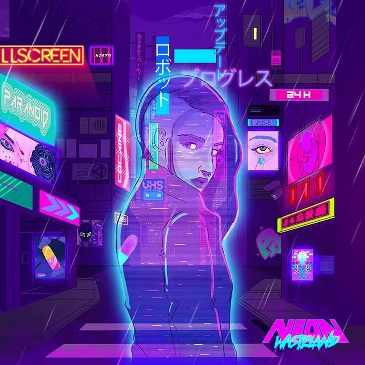Cyberpunk intro. Киберпанк ретровейв. cyberpunk 2077 арт неон город. арты в стиле неон. неоновые витрины для стима.
