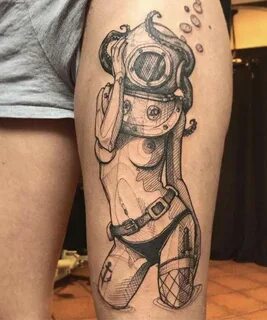 Foto de un tatuaje de estilo original. tipos de tatuajes que existen. 