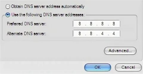 8.8 8.8 dns query
