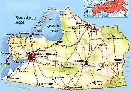 Балтийское взморье где находится