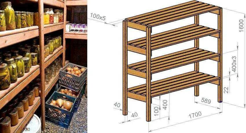 Стеллажи для погреба. Стеллажи в погреб. Полки в погребе. Деревянные стеллажи в подвале. Стеллажи из дерева в погреб.