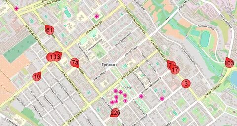 Губкин как доехать
