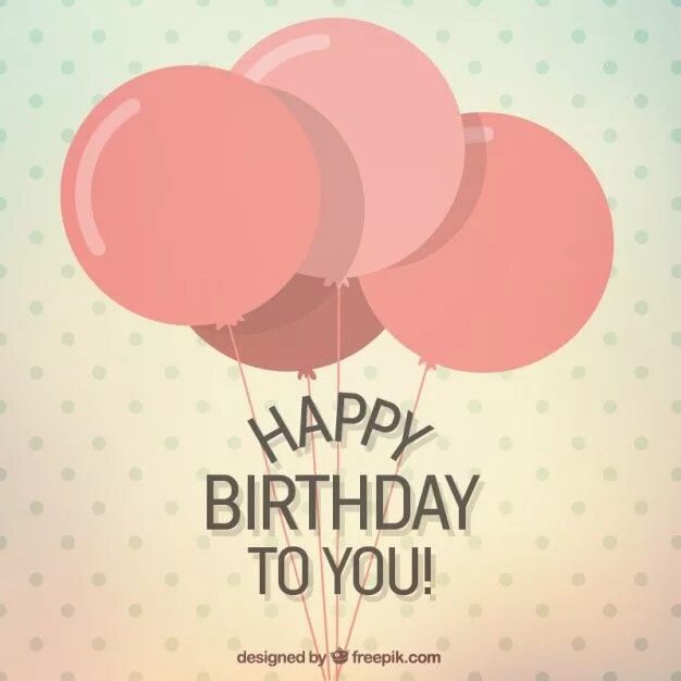 Happy birthday to you be happy