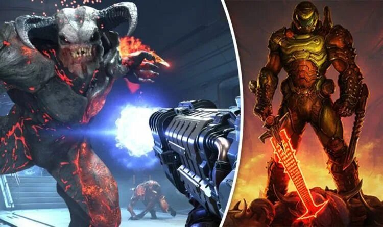 Doom ps5. Doom Eternal ps5. Развоплотитель Doom Eternal. Doom Eternal оружие.