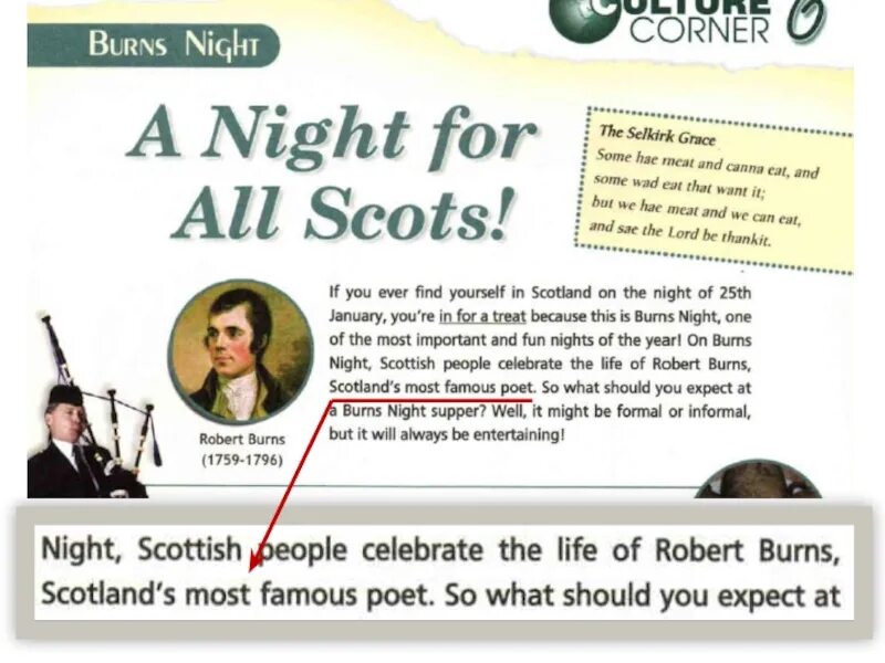 A night for all scots. Шотландцев на ночь. 25 января — ночь бернса (burns’ night). 25 января — ночь бернса (burns’ night). A night for all scots.