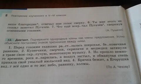 Сказуемое диктант