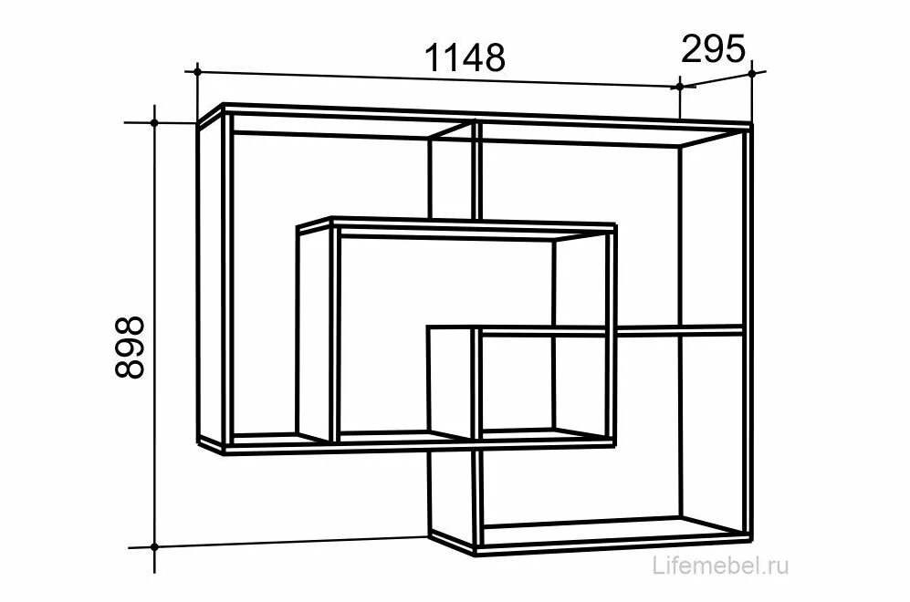 Чертежи настенных полок из дерева Pin by Anita Alcantara on manualidades para el hogar Wall shelves design, Wall d