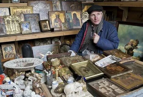 Товары в вернисаже