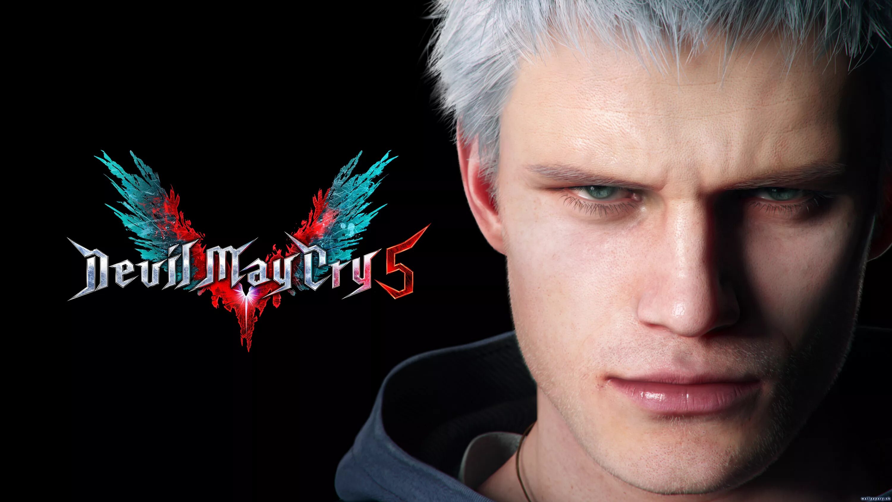 Winter journey nero s day. Актер v dmc5. Devil May Cry 5 Nero Wallpaper.