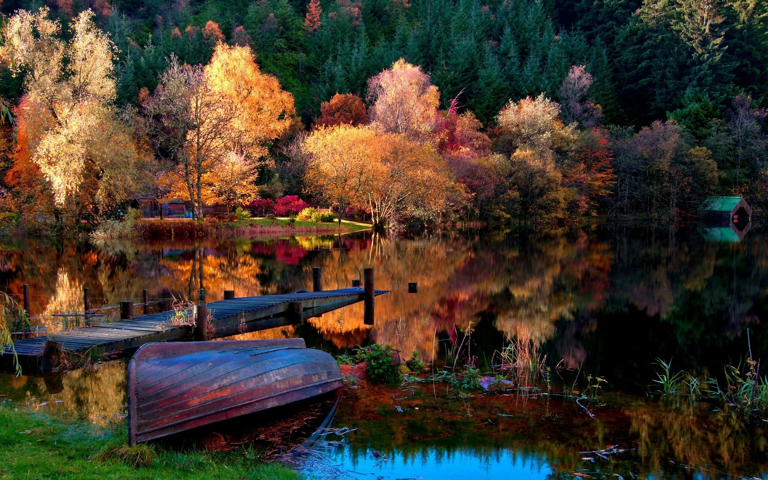 Красивый пейзаж. Красивые пейзажи природы. Природа осень. Осень озеро.